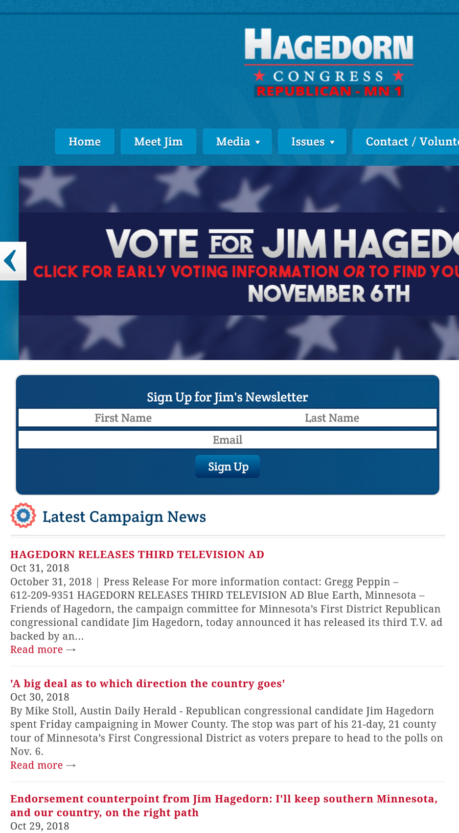 Jim Hagedorn for Congress Title #1