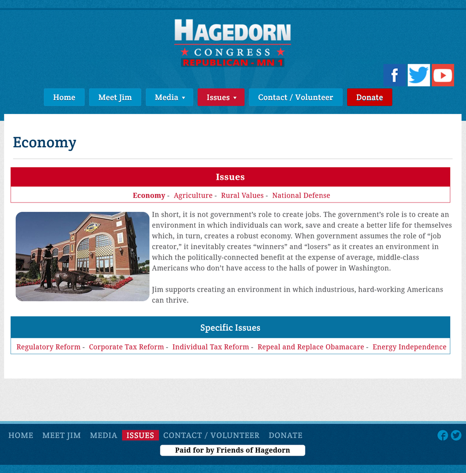 Jim Hagedorn for Congress Title #2