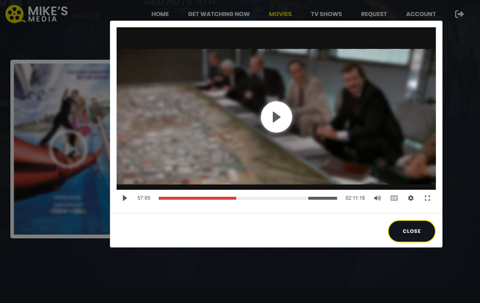 Interactive Web-Based Media Player